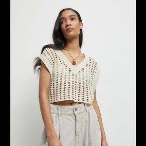 Urban Outfitters Crochet Vest